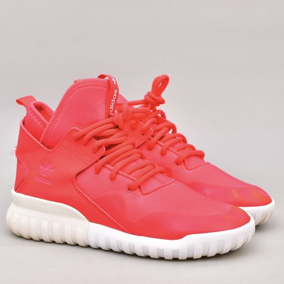 ADIDAS TUBULAR MID GIRLS SIZE 7Y PINK CASUAL ATHLETIC SHOES SNEAKERS WOMEN'S 8.5 - Picture 1 of 9